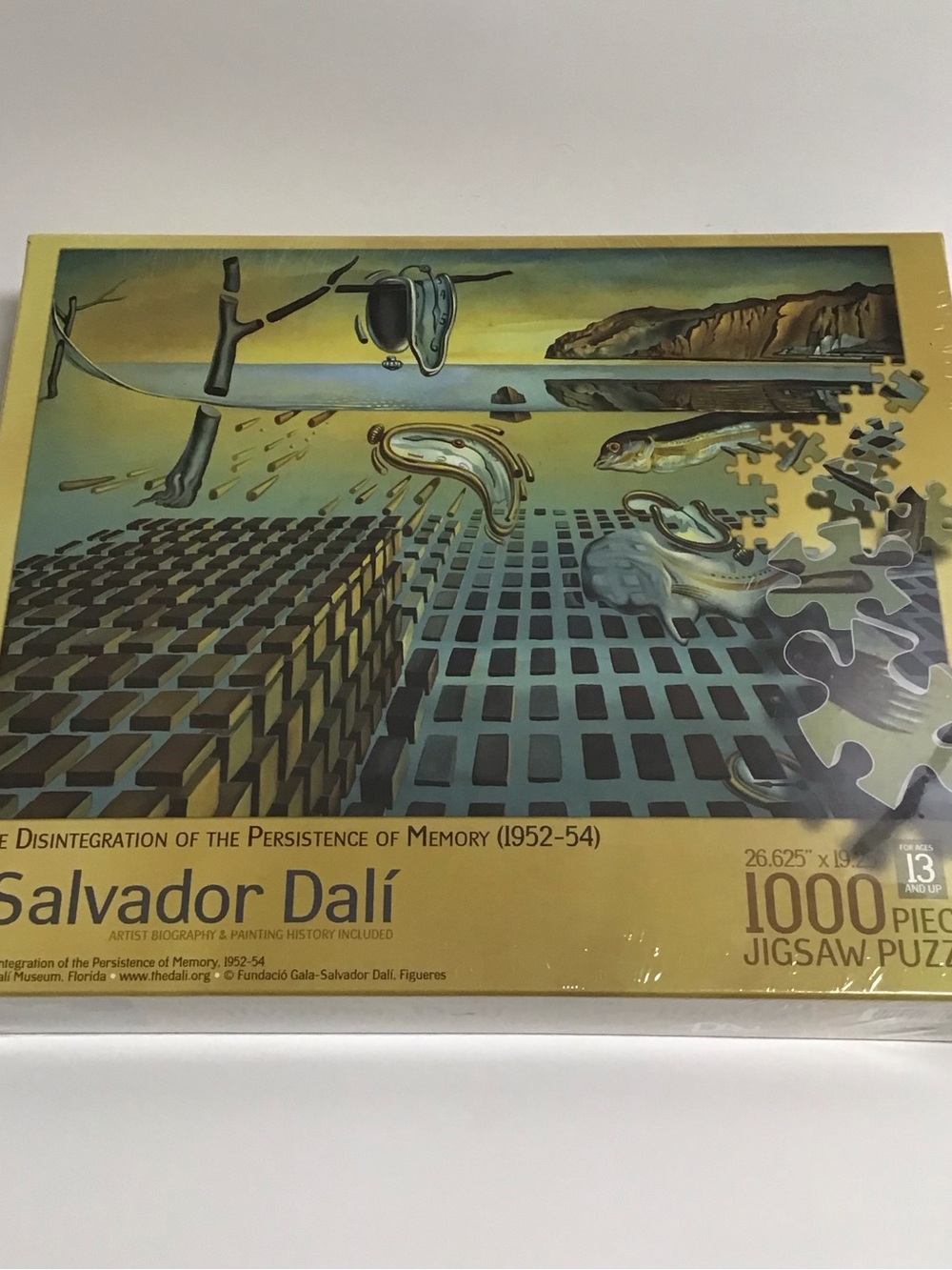 Salvador Dali Puzzle 1000 pc Disintegration of the Persistence of Memory SEALED - Picture 8 of 9